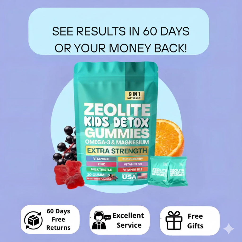 Kids Detox & Multivitamin Gummies