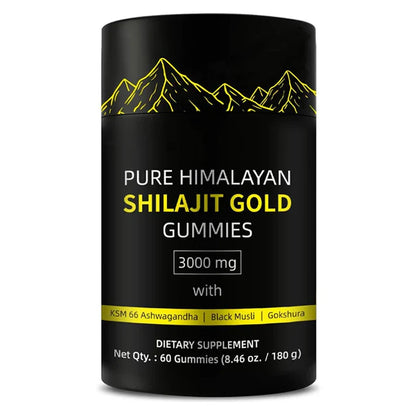 Himalayan Pure Shilajit Gummies | 60 Counts