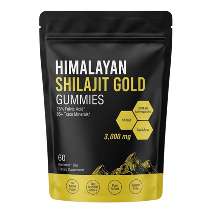 Pure Himalayan Shilajit Gold Gummies | 60 Counts