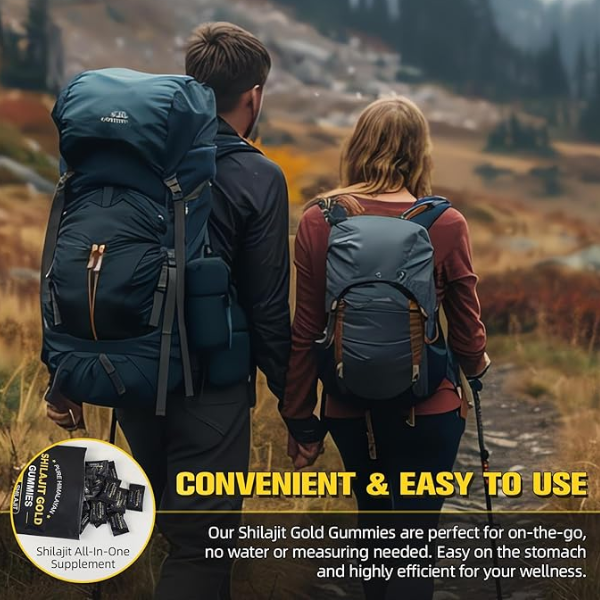 Pure Himalayan Shilajit Gold Gummies | 60 Counts